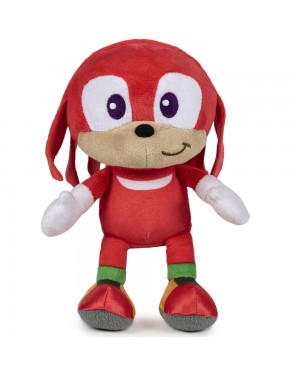 SONIC THE HEDGEHOG KNUCKLES THE ECHIDNA CUTE CUDDLY SOFT TOY 20cm