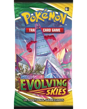 POKEMON SWORD AND SHIELD EVOLVING SKIES BOOSTER PACK TRADING CARD GAME