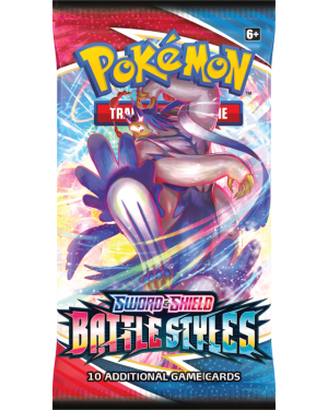 POKEMON SWORD AND SHIELD BATTLE STYLES BOOSTER PACK TRADING CARD GAME