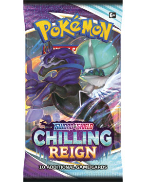 POKEMON SWORD AND SHIELD CHILLING REIGN BOOSTER PACK TRADING CARD GAME