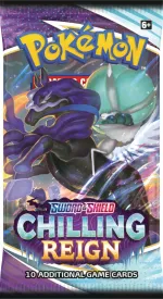 POKEMON SWORD AND SHIELD CHILLING REIGN BOOSTER PACK TRADING CARD GAME