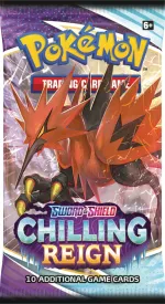 POKEMON SWORD AND SHIELD CHILLING REIGN BOOSTER PACK TRADING CARD GAME