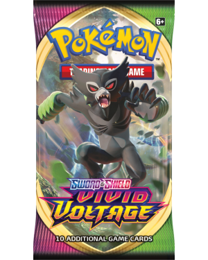 POKEMON SWORD AND SHIELD VIVID VOLTAGE BOOSTER PACK TRADING CARD GAME