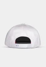 ASSASSIN'S CREED ANIMUS STYLED LOGO WHITE SNAPBACK BASEBALL CAP