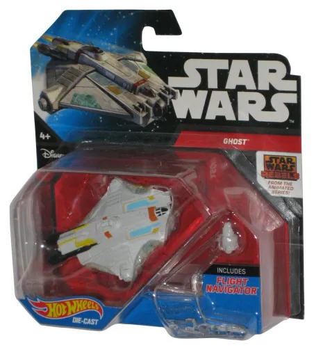 STAR WARS GHOST LIGHT FREIGHTER DIE-CAST & PLASTIC HOT WHEELS VEHICLES