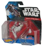 STAR WARS REPUBLIC ATTACK GUNSHIP DIE-CAST & PLASTIC HOT WHEELS VEHICLES