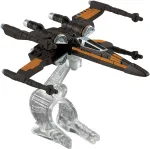 STAR WARS POE'S X-WING DIE-CAST & PLASTIC HOT WHEELS VEHICLES