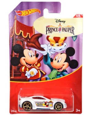 DISNEY MICKEY MOUSE THE PRINCE AND THE PAUPER DIE-CAST & PLASTIC HOT WHEELS VEHICLES [6/8]