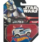 STAR WARS 501ST CLONE TROOPER DIE-CAST & PLASTIC HOT WHEELS VEHICLES