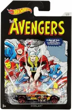 MARVEL THE AVENGERS THOR BEDLAM DIE-CAST & PLASTIC HOT WHEELS VEHICLES [1/7]