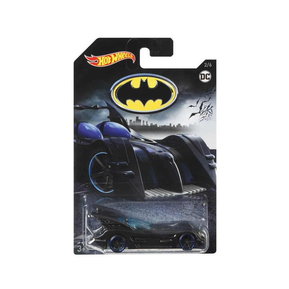 DC COMICS BATMAN BATMOBILE DIE-CAST & PLASTIC HOT WHEELS VEHICLES [2/6]