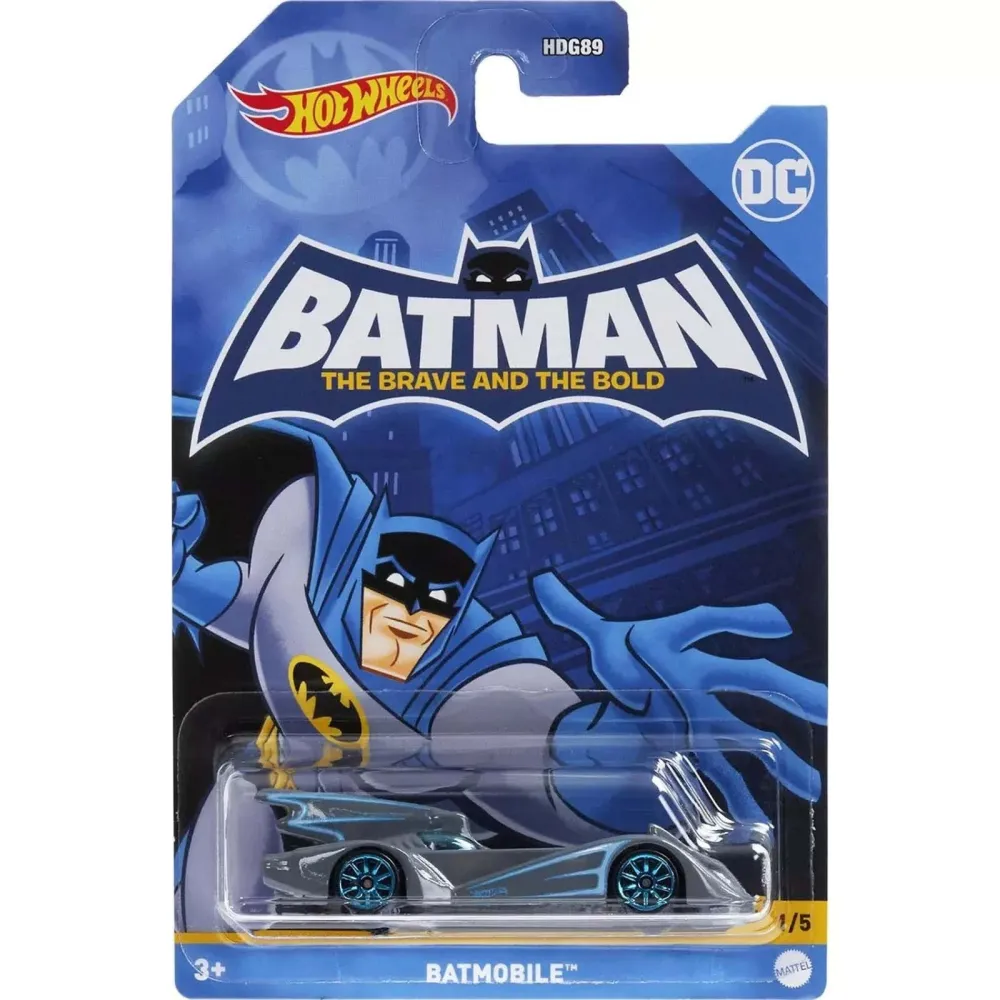 Hot Wheels Batman The Brave And The Bold Batmobile Diecast Car