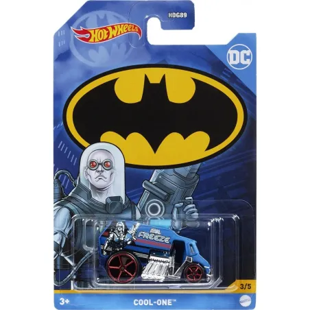 DC COMICS BATMAN MR FREEZE COOL-ONE DIE-CAST & PLASTIC HOT WHEELS VEHICLES [3/5]