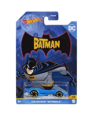 DC COMICS THE BATMAN BATMOBILE DIE-CAST & PLASTIC HOT WHEELS VEHICLES [2/5]