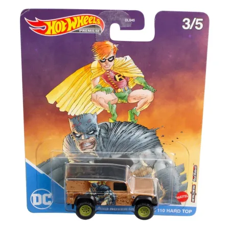 DC COMICS BATMAN LAND ROVER DEFENDER 110 DIE-CAST & PLASTIC HOT WHEELS VEHICLES [3/5]