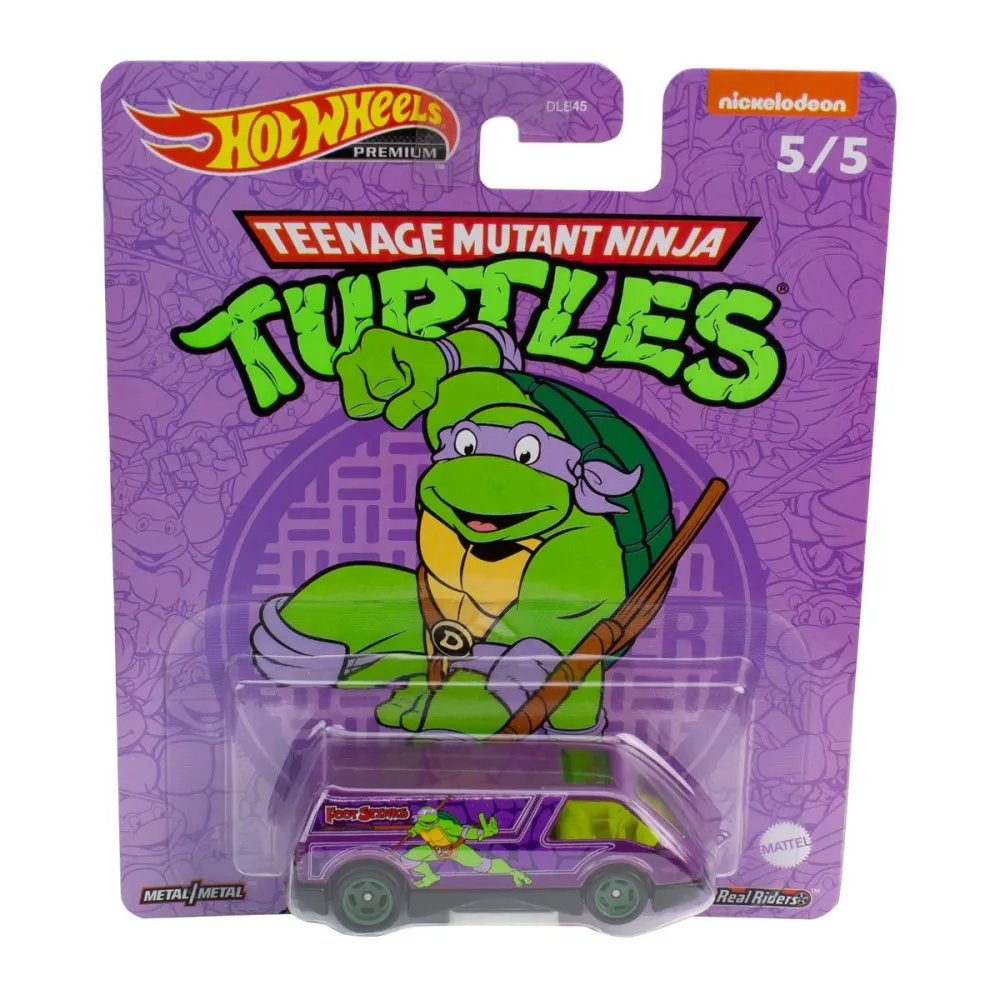 TEENAGE MUTANT NINJA TURTLES DREAM VAN XGW DIE-CAST & PLASTIC HOT WHEELS VEHICLES [3/5]