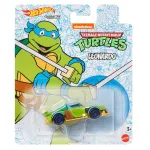 TEENAGE MUTANT NINJA TURTLES LEONARDO DIE-CAST & PLASTIC HOT WHEELS VEHICLES