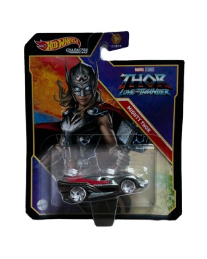 MARVEL COMICS THOR LOVE AND THUNDER MIGHTY THOR DIE-CAST & PLASTIC HOT WHEELS VEHICLES
