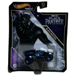 MARVEL COMICS BLACK PANTHER DIE-CAST & PLASTIC HOT WHEELS VEHICLES