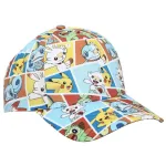 POKEMON SWORD AND SHIELD STARTERS WITH PIKACHU COLLAGE SNAPBACK BASBEALL CAP HAT