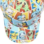 POKEMON SWORD AND SHIELD STARTERS WITH PIKACHU COLLAGE SNAPBACK BASBEALL CAP HAT