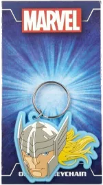 MARVEL COMICS THOR FACE RUBBER PVC KEYRING