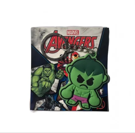 MARVEL COMICS KAWAII HULK RUBBER PVC KEYRING