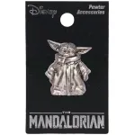 STAR WARS THE MANDALORIAN GROGU PEWTER PIN BADGE