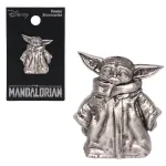 STAR WARS THE MANDALORIAN GROGU PEWTER PIN BADGE