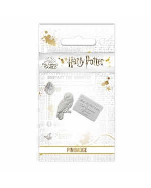 HARRY POTTER HEDWIG & WELCOME LETTER PIN BADGE (SET OF 2)