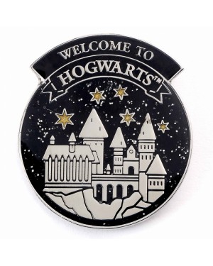 HARRY POTTER WELCOME TO HOGWARTS PIN BADGE