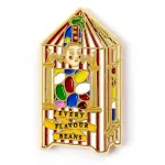 HARRY POTTER BERTIE BOTTS EVERY FLAVOUR BEANS PIN BADGE