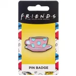 FRIENDS COFFEE MUG PIN BADGE