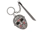 FRIDAY THE 13th JASON VOORHEES HOCKEY MASK METAL KEYRING