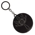 NINTENDO THE LEGEND OF ZELDA BREATH OF THE WILD LINK SHIELD METAL KEYRING