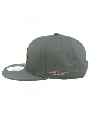CARBON 212 CRBN PREMIUM COLLECTION MOSS GREEN SNAPBACK CAP