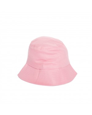 BARBIE ICONIC LOGO EMBROIDERED PINK BUCKET HAT