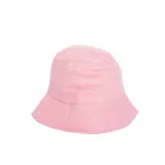 BARBIE ICONIC LOGO EMBROIDERED PINK BUCKET HAT