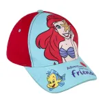 THE LITTLE MERMAID ARIEL RED BASEBALL CAP [KIDS]