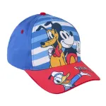 DISNEY MICKEY MOUSE & PLUTO BLUE BASEBALL CAP [KIDS]