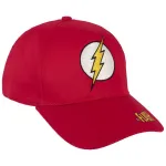 DC COMICS THE FLASH SYMBOL RED BASEBALL CAP [KIDS]