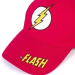 DC COMICS THE FLASH SYMBOL RED BASEBALL CAP [KIDS]