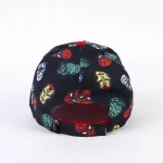 MARVEL COMICS IRONMAN, SPIDERMAN, HULK, CAPTAIN AMERICA HEADS BASEBALL CAP [KIDS]