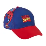 MARVEL COMICS THOR, SPIDER-MAN, HULK, CAPTAIN AMERICA BLUE BASEBALL CAP [KIDS]