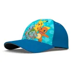 POKEMON PIKACHU BULBASAUR, CHARMANDER AND SQUIRTLE BLUE BASEBALL CAP [KIDS]