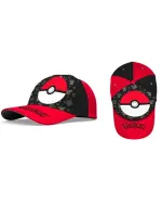 POKEMON POKEBALL RED BASEBALL CAP [KIDS]