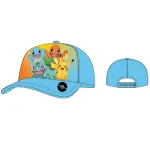 POKEMON PIKACHU, SQUIRTLE, CHARMANDER and BULBASAUR BASEBALL CAP [KIDS]