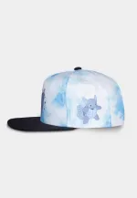 OFFICIAL POKEMON SQUIRTLE, WARTORTLE, BLASTOISE BLUE TIE DYE SNAPBACK BASEBALL CAP HAT