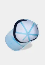 OFFICIAL POKEMON DRAGAPULT BLUE TIE DYE ADJUSTABLE BASEBALL CAP HAT