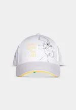 OFFICIAL POKEMON GOODBYE ASH KETCHUM TRAINERS WHITE SNAPBACK BASEBALL CAP HAT